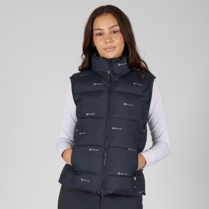 Reitweste Classic Insulated Marineblau in der Gruppe Reitbekleidung / Westen bei Equinest (3116960201011NA_r)