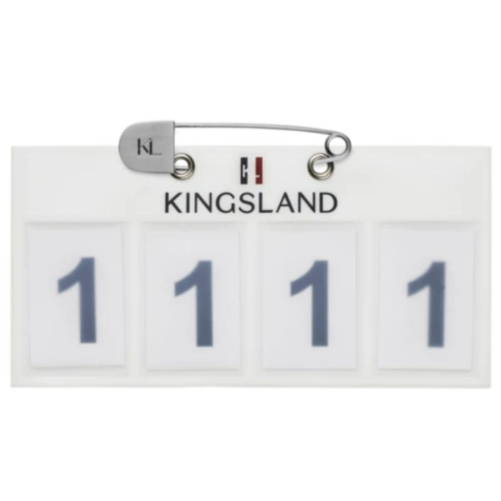 Nummernbinde Classic 4-Pocket 2-pack Weiß in der Gruppe Pferdezubehör & Pferdebedarf / Zubehör / Startnummern bei Equinest (3120160001001WH)