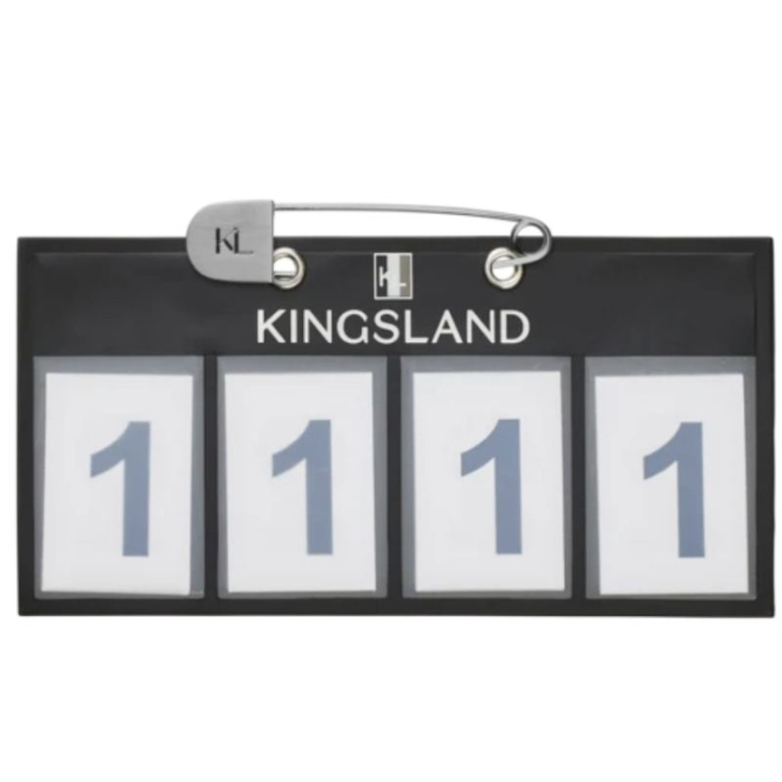 Nummernbinde Classic 4-Pocket 2-pack Schwarz in der Gruppe Pferdezubehör & Pferdebedarf / Zubehör / Startnummern bei Equinest (3120160901001BA)