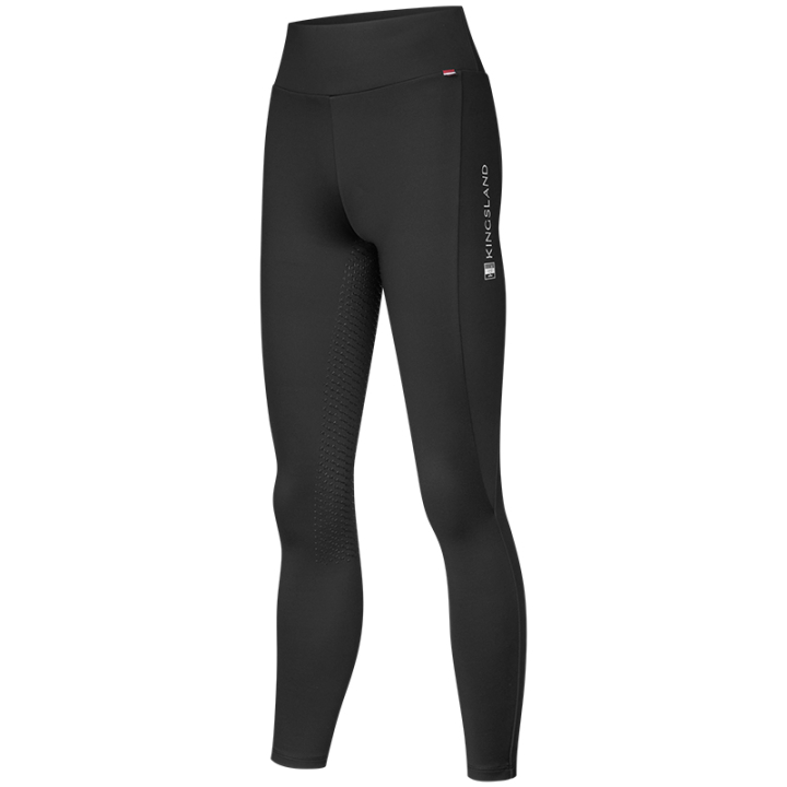 Winter-Reitleggings Classic Brushed Full Grip Schwarz in der Gruppe Reitbekleidung / Reithosen & Reitleggings / Winterreithosen & Thermoreithosen bei Equinest (31474609BA_r)