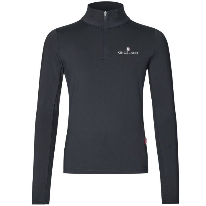 Reitshirt Kinder/Junior Classic Training Shirt Marineblau in der Gruppe Reitbekleidung / Pullover & Fleecejacken bei Equinest (3147760201037NA_r)