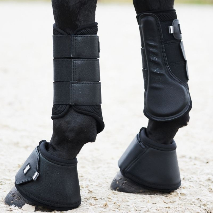 Arbeitsgamaschen Classic Schwarz in der Gruppe Pferdezubehör & Pferdebedarf / Beinschutz & Hufschutz / Arbeitsgamaschen & Dressurgamaschen bei Equinest (3153360901011BA_r)