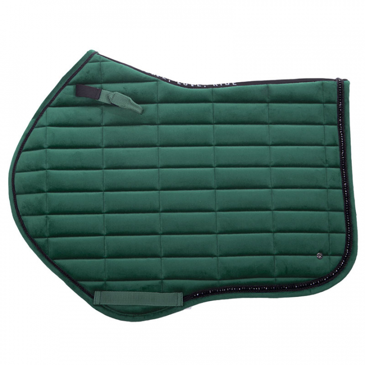 Vielseitigkeitsschabracke Astana Crystal Dunkelgrün in der Gruppe Pferdezubehör & Pferdebedarf / Schabracken / Springschabracken & Vielseitigkeitsschabracken bei Equinest (3175GN)