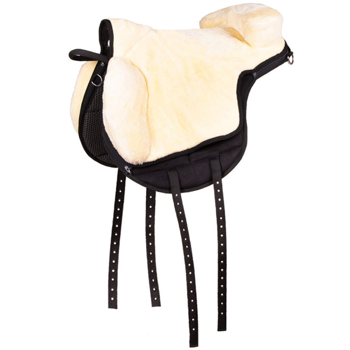 Barback Pad Super Soft Schwarz/Natur in der Gruppe Pferdezubehör & Pferdebedarf / Sättel & Barbackapads bei Equinest (3181ZW1_r)