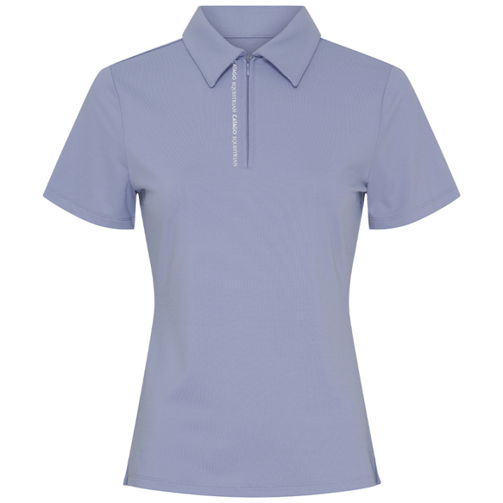 Reitoberteil Nash 1/4 Zip Hellblau in der Gruppe Reitbekleidung / Langarm- & Kurzarm-Shirts / T-Shirts bei Equinest (3183100139_r)
