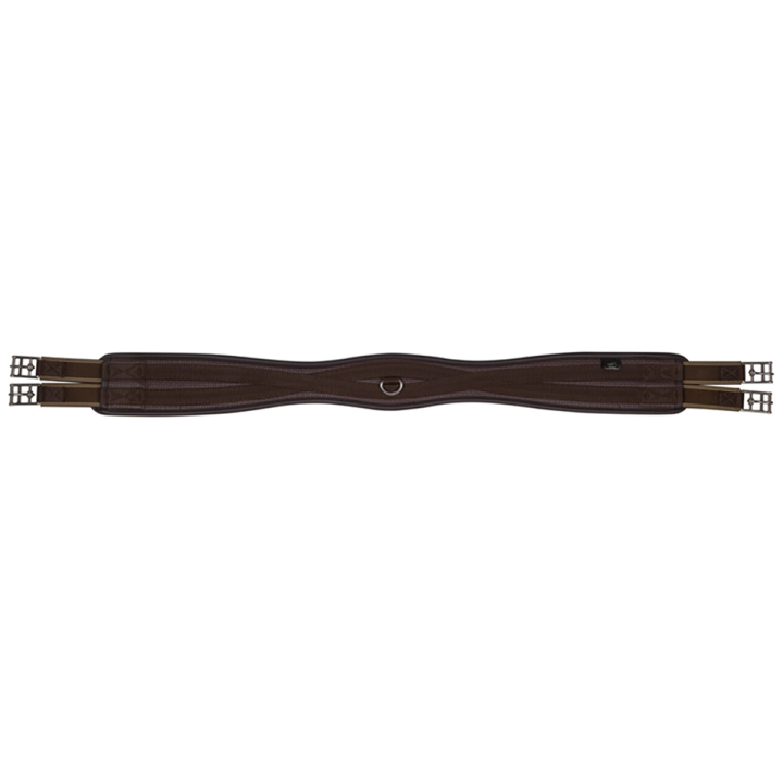Anatomischer Sattelgurt Basic Pro Braun in der Gruppe Pferdezubehör & Pferdebedarf / Sattelgurte / Allroundgurte & Langgurte bei Equinest (3200BR65BR_r)