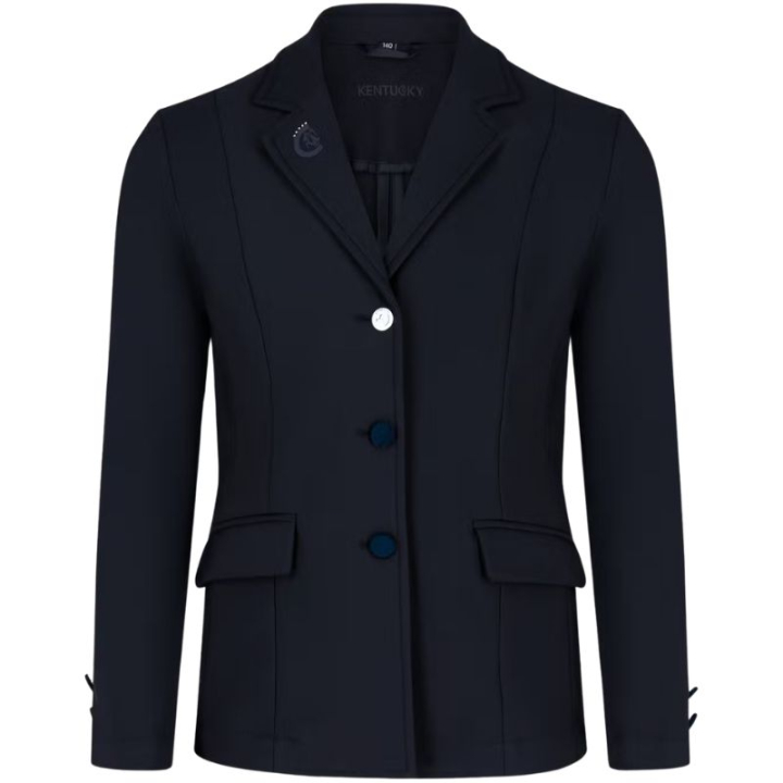 Turnierjacke Kinder/Junior Girls Paris Marineblau in der Gruppe Reitbekleidung / Turnierjackets bei Equinest (32015031NA_r)