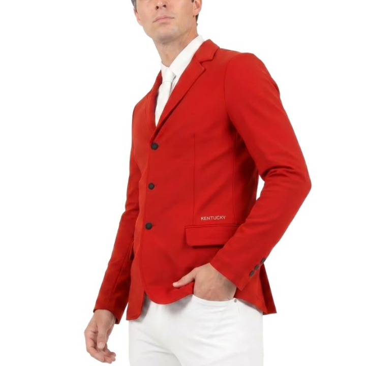 Turnierjacket Herren Classic Rot in der Gruppe Reitbekleidung / Turnierjackets bei Equinest (320221344RE_r)