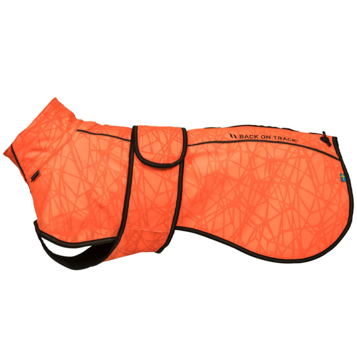 Hunde-Softshellmantel Buddy 2.0 Long Back Orange in der Gruppe Hund / Hundedecken & Hundemäntel bei Equinest (32173528OR_r)