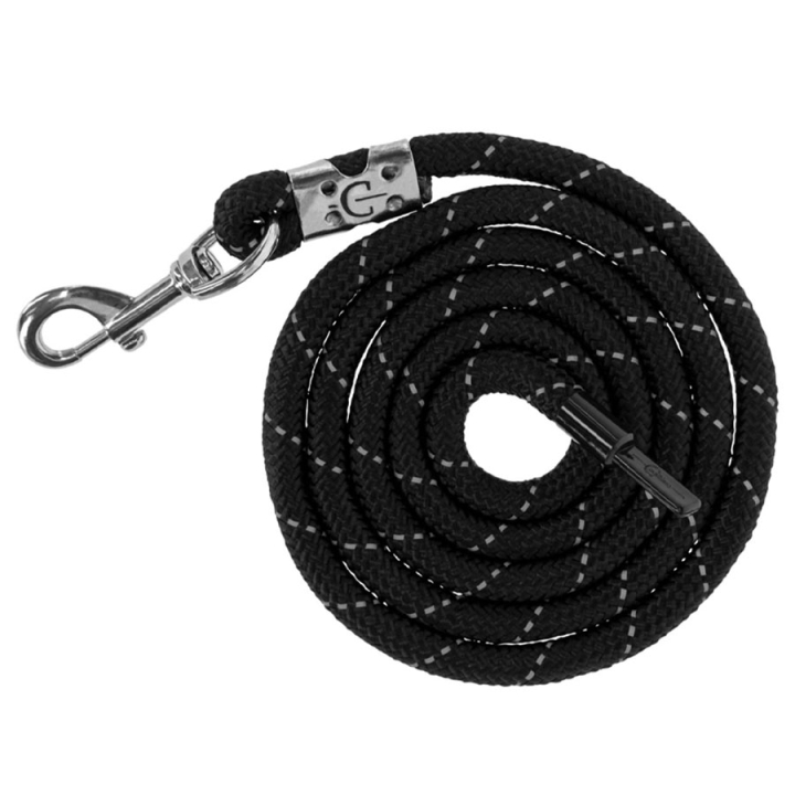 Anbindestrick Reflective Schwarz in der Gruppe Reitausrüstung / Reflexartikel bei Equinest (3224647BA)