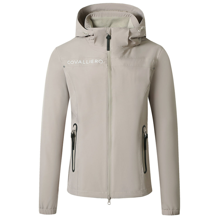 Regenjacke Waterproof Beige in der Gruppe Reitbekleidung / Jacken / Regenmäntel & Regenjacken bei Equinest (3229164BE_r)