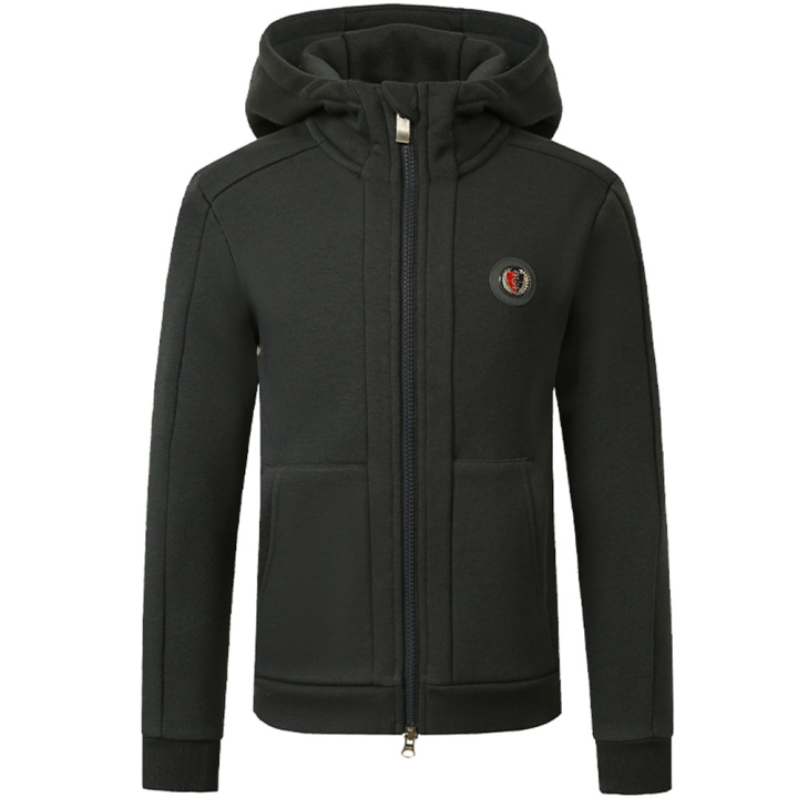 Hoodie Kinder/Jugend Anniversary Grau in der Gruppe Reitbekleidung / Pullover & Fleecejacken bei Equinest (3230040GR_r)