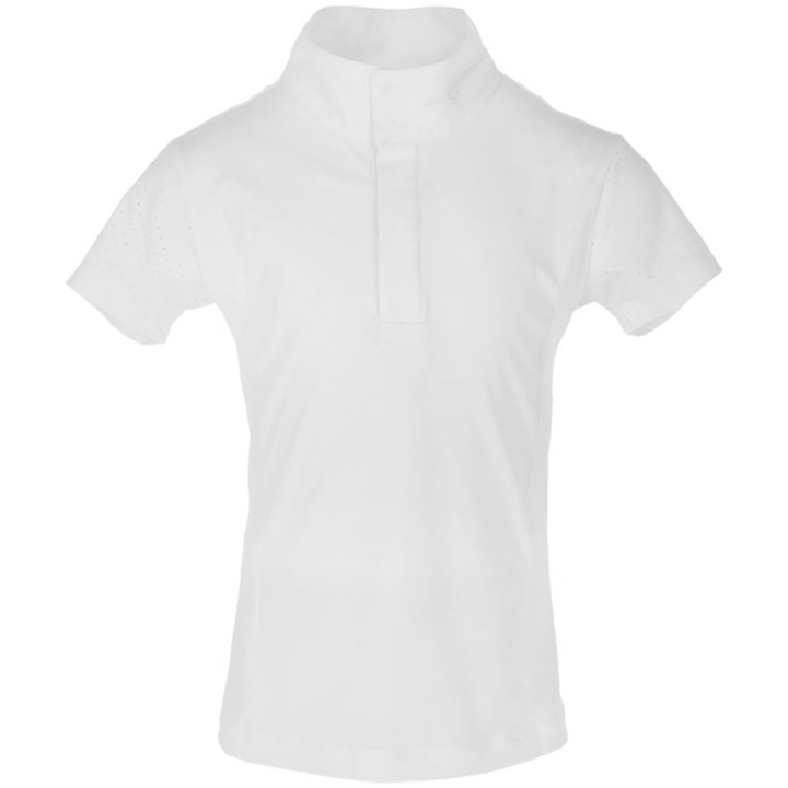 Wettkampftop Kinder/Jugend Laser Weiß in der Gruppe Reitbekleidung / Langarm- & Kurzarm-Shirts / Turniershirts bei Equinest (3230320WH_r)