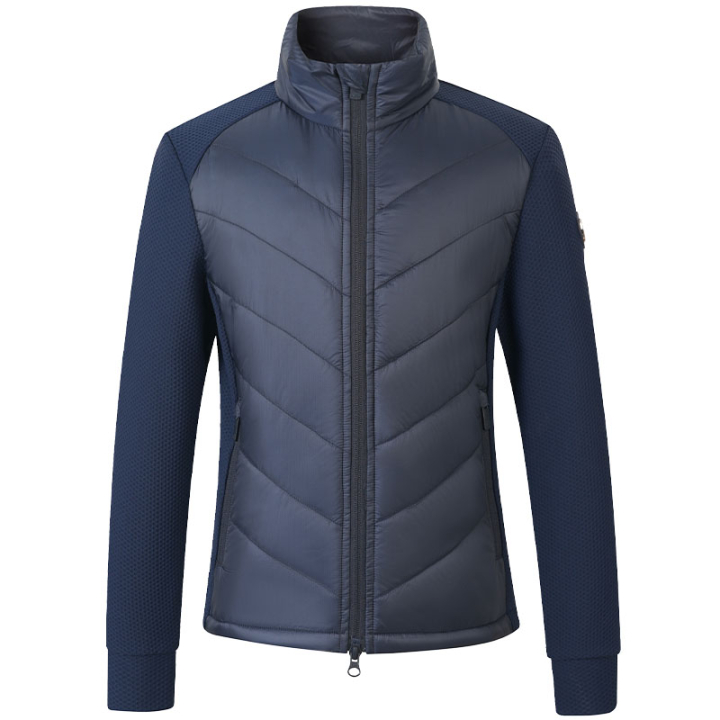 Hybridjacke Kind/Junior Quilted Marineblau in der Gruppe Reitbekleidung / Jacken / Reitjacken bei Equinest (3231688NA_r)