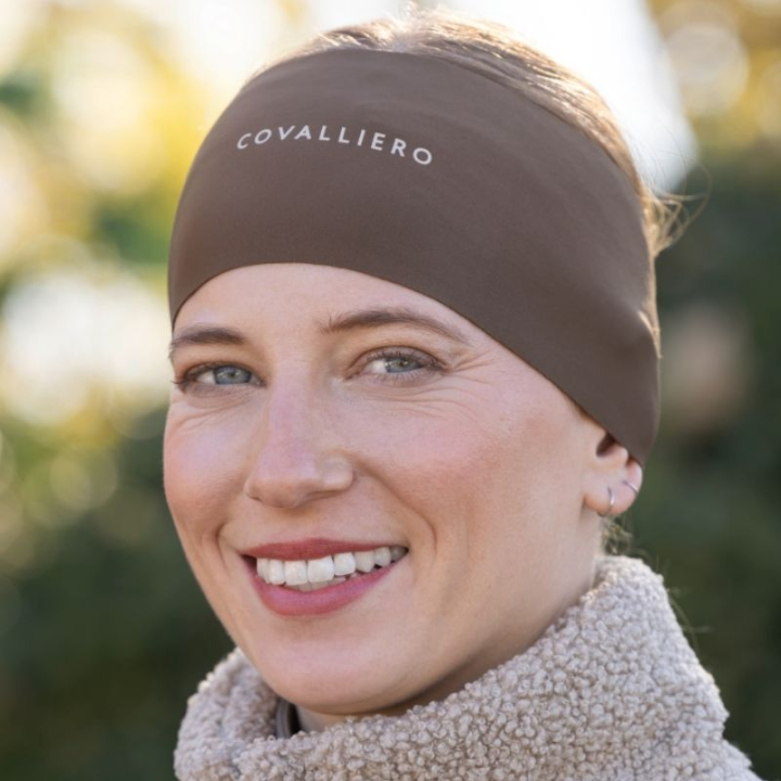 Stirnband Thin Active Braun  in der Gruppe Reitbekleidung / Accessoires bei Equinest (3233039BR-Onesize)
