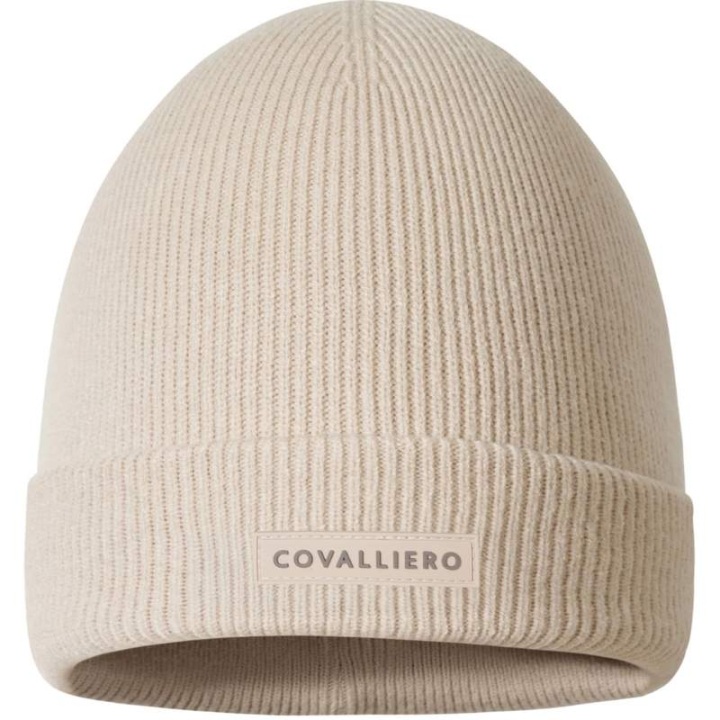 Mütze Knitted Beige  in der Gruppe Reitbekleidung / Mützen & Caps bei Equinest (3233054BE-Onesize)