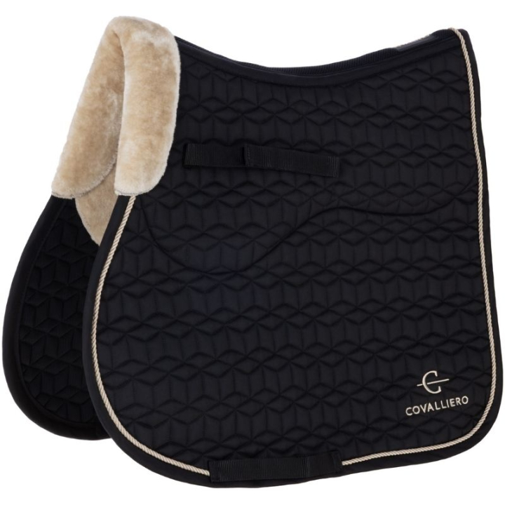 Spring-Schabracke Soft Schwarz in der Gruppe Pferdezubehör & Pferdebedarf / Schabracken / Springschabracken & Vielseitigkeitsschabracken bei Equinest (3233127BA_r)