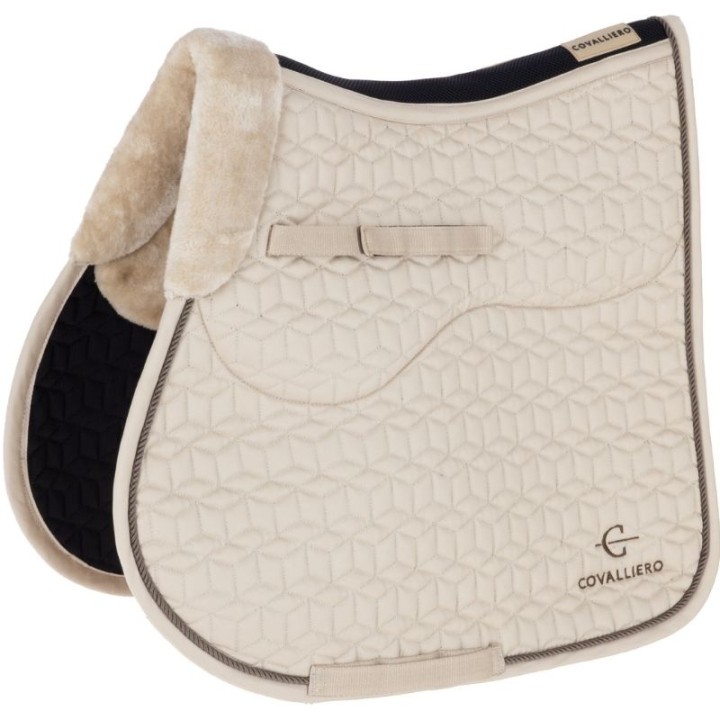 Spring-Schabracke Soft Beige in der Gruppe Pferdezubehör & Pferdebedarf / Schabracken / Springschabracken & Vielseitigkeitsschabracken bei Equinest (3233143BE_r)