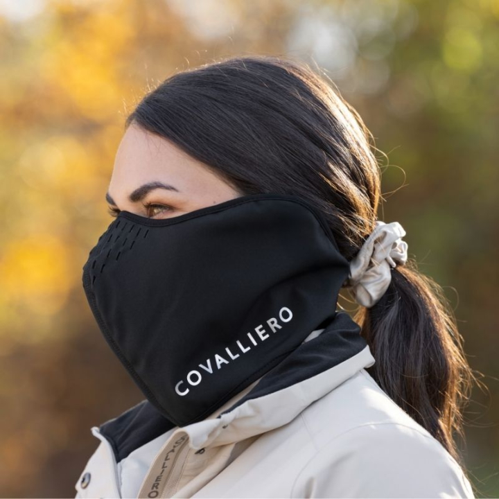 Face Cover Schwarz in der Gruppe Reitbekleidung / Accessoires bei Equinest (3233319BA_r)