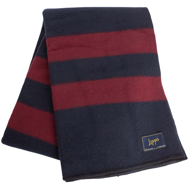 Wolldecke Marineblau/Weinrot in der Gruppe Pferdedecken / Fleecedecken bei Equinest (326020NA)