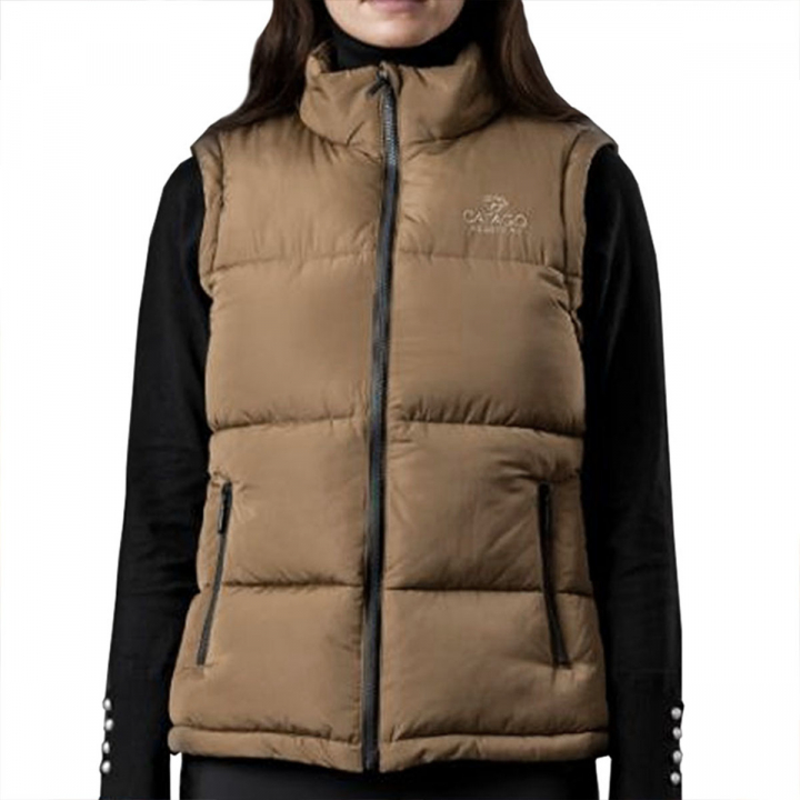 Reitweste Busta Puffer Beige in der Gruppe Reitbekleidung / Westen bei Equinest (3318101809BE)