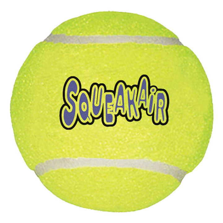 Hundespielzeug KONG SqueakAir Tennisball Gelb in der Gruppe Hund / Hundespielzeug / Kauspielzeug bei Equinest (340360YE)