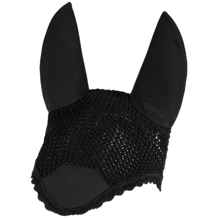 Haube Sport Mute Schwarz in der Gruppe Pferdezubehör & Pferdebedarf / Fliegenhauben bei Equinest (34600038BA_r)