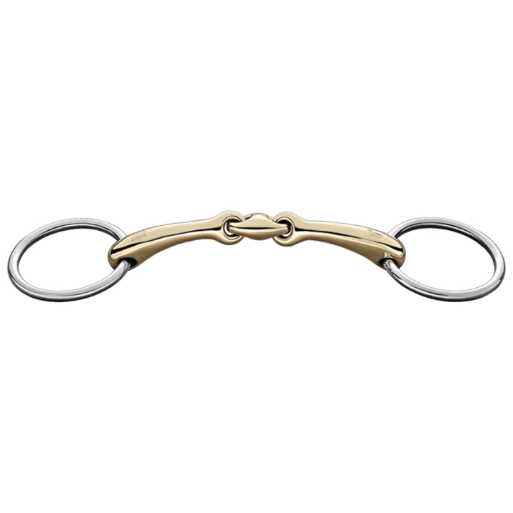 Doppelt gebrochenes Gebiss Dynamic RS Sensogan Ø55mm in der Gruppe Pferdezubehör & Pferdebedarf / Gebisse / Wassertrensen bei Equinest (4021410578_r)