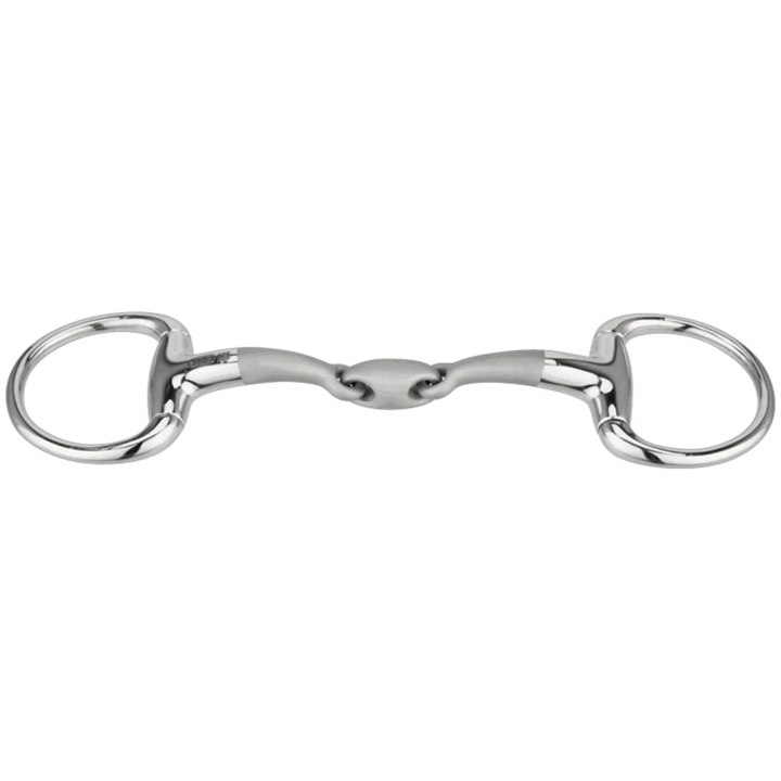 Olivenkopfgebiss 3-delat Satinox Ø55mm in der Gruppe Pferdezubehör & Pferdebedarf / Gebisse / Olivenkopfgebisse bei Equinest (4037010556_r)