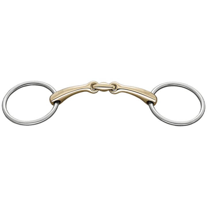 Doppelt gebrochenes Gebiss Dynamic RS Sensogan Ø70mm in der Gruppe Pferdezubehör & Pferdebedarf / Gebisse / Wassertrensen bei Equinest (4042411578_r)
