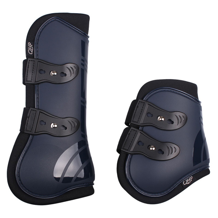 Tendon Boots Quick Pin 4-pack Marineblau in der Gruppe Pferdezubehör & Pferdebedarf / Beinschutz & Hufschutz  / Springgamaschen bei Equinest (4077NA3NA_r)