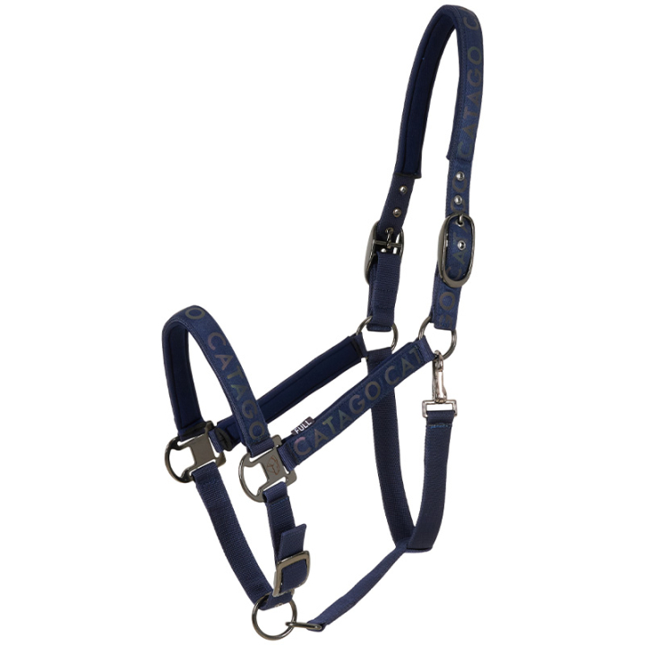 Halfter Alea Reflective Marineblau in der Gruppe Reitausrüstung / Reflexartikel bei Equinest (41562014NA_r)