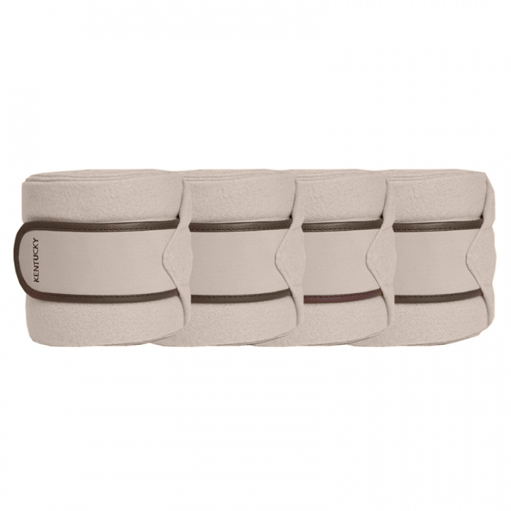 Bandagen Polar Fleece 4-pack Beige in der Gruppe Pferdezubehör & Pferdebedarf / Beinschutz & Hufschutz  / Bandagen bei Equinest (42111BE)