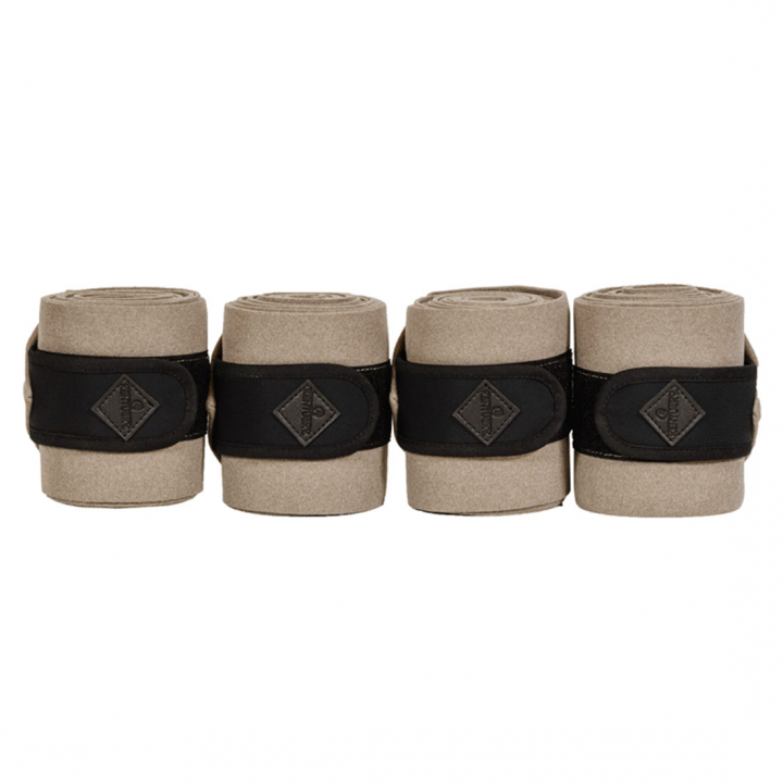 Bandagen Polar Fleece Show Vegan Wool Beige in der Gruppe Pferdezubehör & Pferdebedarf / Beinschutz & Hufschutz  / Bandagen bei Equinest (42120BE)
