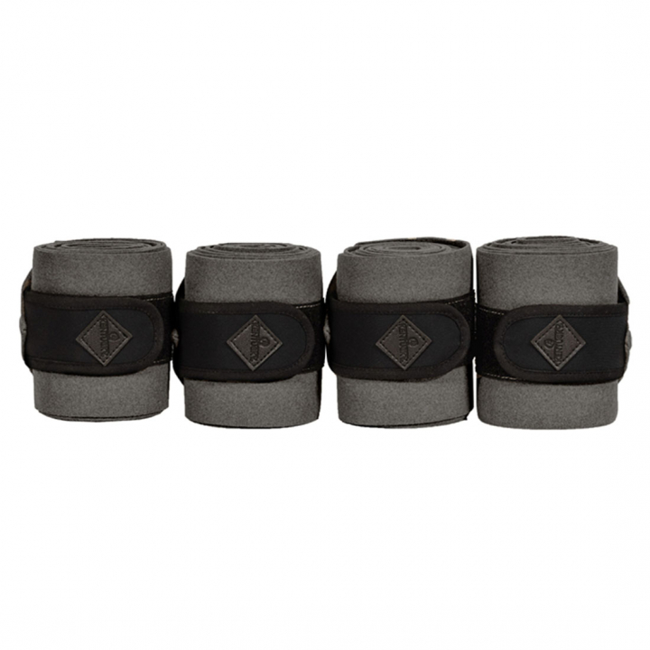 Bandagen Polar Fleece Show Vegan Wool Grau in der Gruppe Pferdezubehör & Pferdebedarf / Beinschutz & Hufschutz  / Bandagen bei Equinest (42120GR)