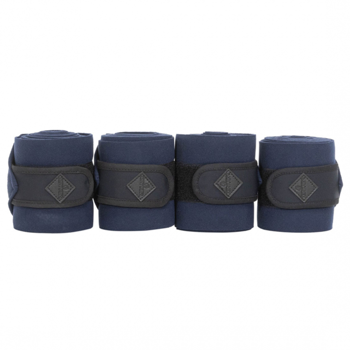 Bandagen Polar Fleece Show Vegan Wool Marineblau in der Gruppe Pferdezubehör & Pferdebedarf / Beinschutz & Hufschutz  / Bandagen bei Equinest (42120NA)