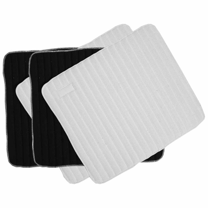 Beinschoner Working Absorb Weiß/Schwarz in der Gruppe Pferdezubehör & Pferdebedarf / Beinschutz & Hufschutz / Beinpads bei Equinest (42205WHBA)