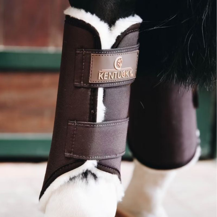 Arbeitsgamaschen Solimbra Rear Braun in der Gruppe Pferdezubehör & Pferdebedarf / Beinschutz & Hufschutz  / Arbeitsgamaschen & Dressurgamaschen bei Equinest (42302Br_r)