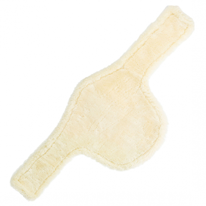 Sattelgurtenschutz Magplatta Sheepskin Natur in der Gruppe Pferdezubehör & Pferdebedarf / Sattelgurte / Gurtschoner bei Equinest (42402S115NAT_r)