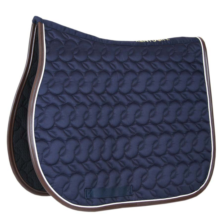 Schabracke Absorb Marineblau/Weiß/Braun in der Gruppe Pferdezubehör & Pferdebedarf / Schabracken / Springschabracken & Vielseitigkeitsschabracken bei Equinest (42506030205NLNWB_r)
