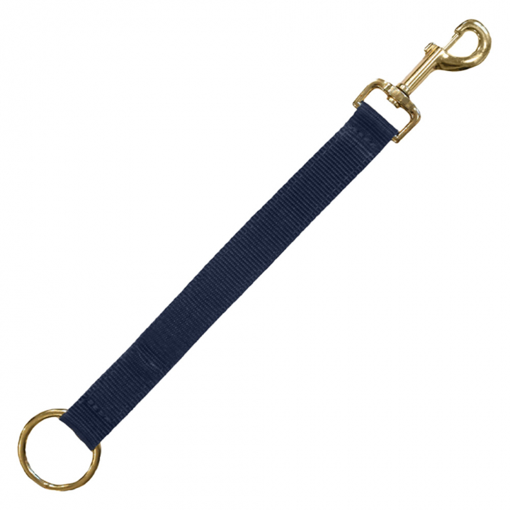 Multiband Nylonhalter Haken & Ring Schwarz in der Gruppe Stall & Weide / Stallzubehör / Weiteres Stallzubehör bei Equinest (425280125NA)