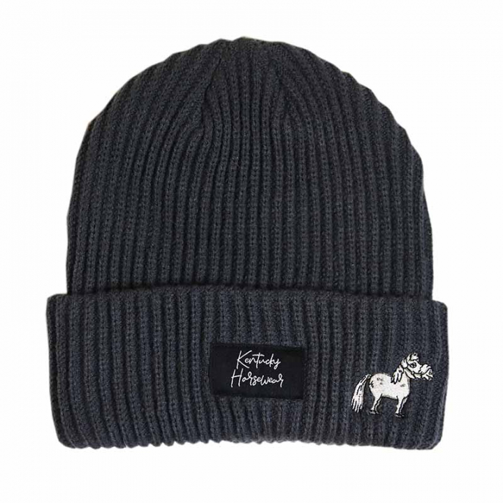 Mütze Beanie Sammy Grau in der Gruppe Reitbekleidung / Mützen & Caps / Mützen bei Equinest (42600GR)