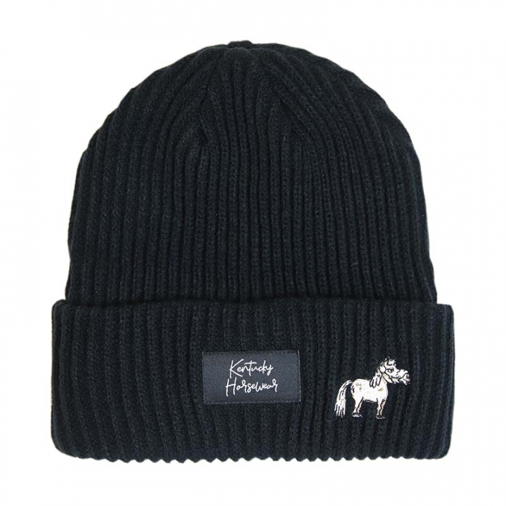 Mütze Beanie Sammy Schwarz in der Gruppe Reitbekleidung / Mützen & Caps / Mützen bei Equinest (42600SV)