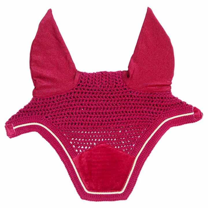 Haube Wellington Velvet Fuchsia in der Gruppe Pferdezubehör & Pferdebedarf / Fliegenhauben bei Equinest (4262616FFU_r)