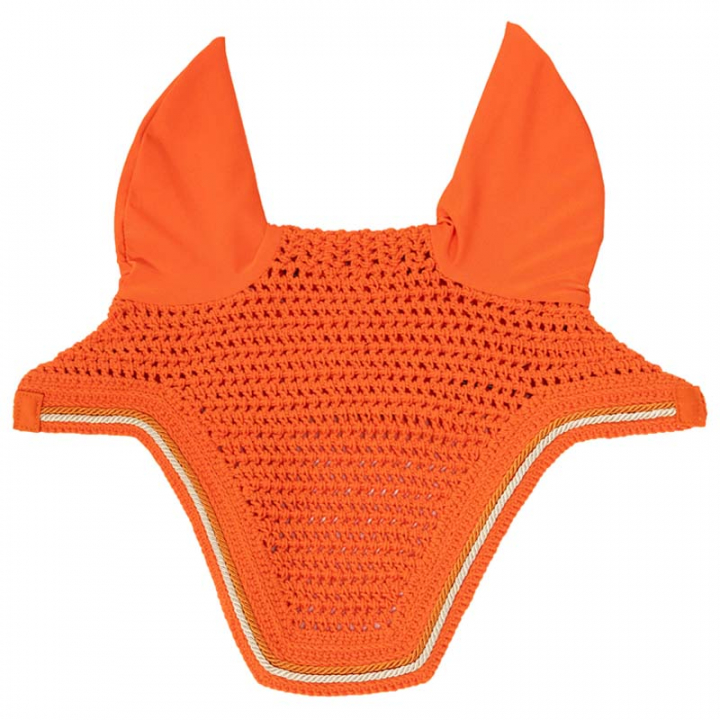 Haube Wellington Diamond Rope Orange in der Gruppe Pferdezubehör & Pferdebedarf / Fliegenhauben bei Equinest (4266645FOR_r)