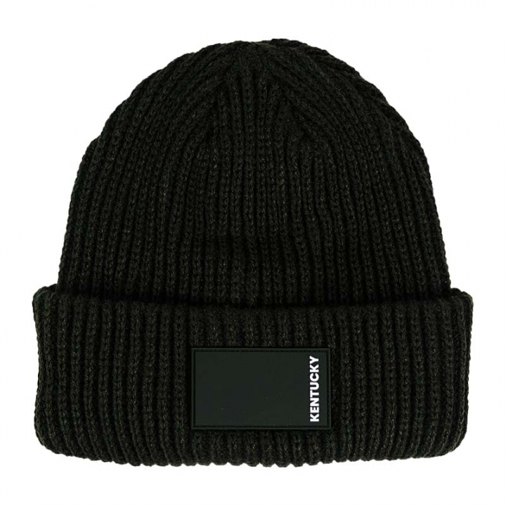 Mütze Beanie Rubber Logo Dunkelgrün in der Gruppe Reitbekleidung / Mützen & Caps / Mützen bei Equinest (4271601DGN)