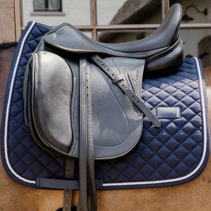 Dressurschabracke Diamond Rope Marineblau in der Gruppe Pferdezubehör & Pferdebedarf / Schabracken / Dressurschabracken bei Equinest (4272403DRNA_r)