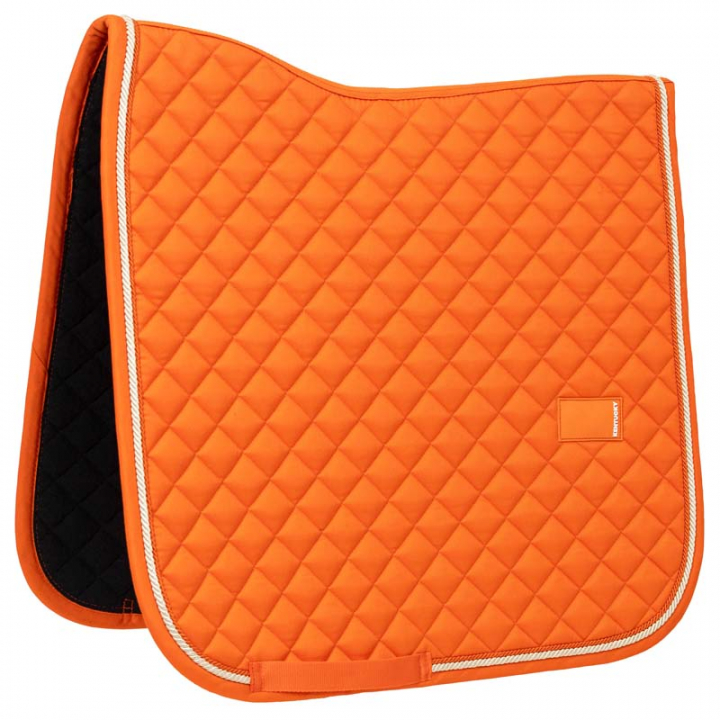 Dressurschabracke Diamond Rope Orange in der Gruppe Pferdezubehör & Pferdebedarf / Schabracken / Dressurschabracken bei Equinest (4272445DROR_r)