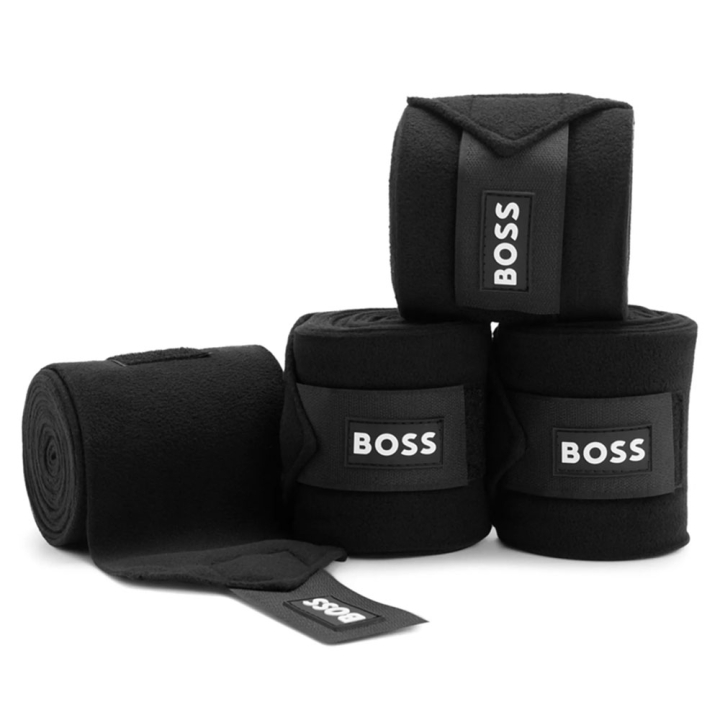 Bandagen Fleece 4-pack Schwarz in der Gruppe Pferdezubehör & Pferdebedarf / Beinschutz & Hufschutz / Bandagen bei Equinest (4601B1H23010BA)