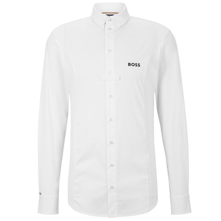 Herren Turniershirt Norman Weiß in der Gruppe Reitbekleidung / Pullover & Fleecejacken bei Equinest (4613B1M04011WH_r)